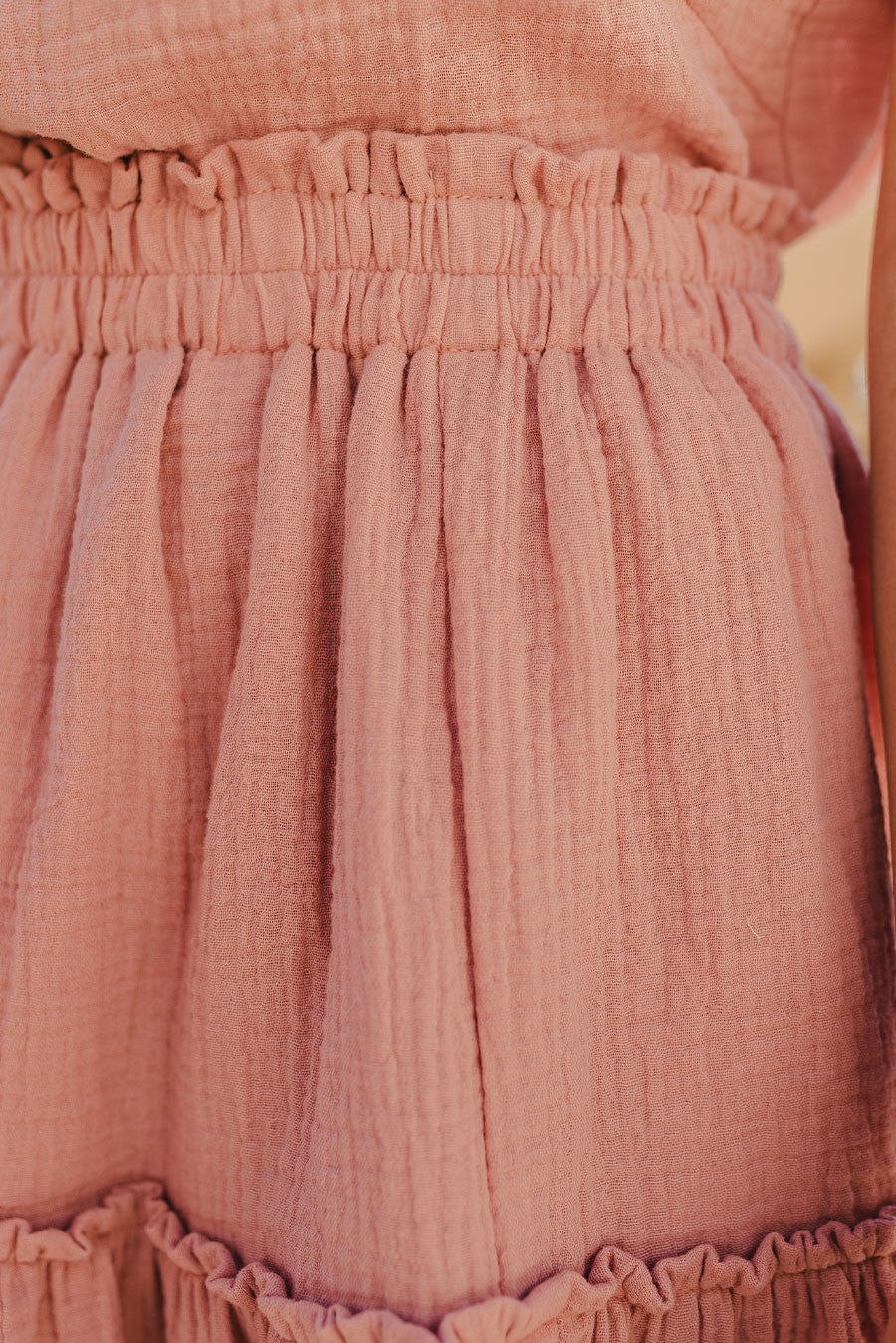 Skirt Edma Blush Cotton