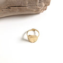 Bague "Pièce" acier instants-plaisirs 