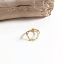 Anillo "Círculo" de acero Instants-plaisirs 