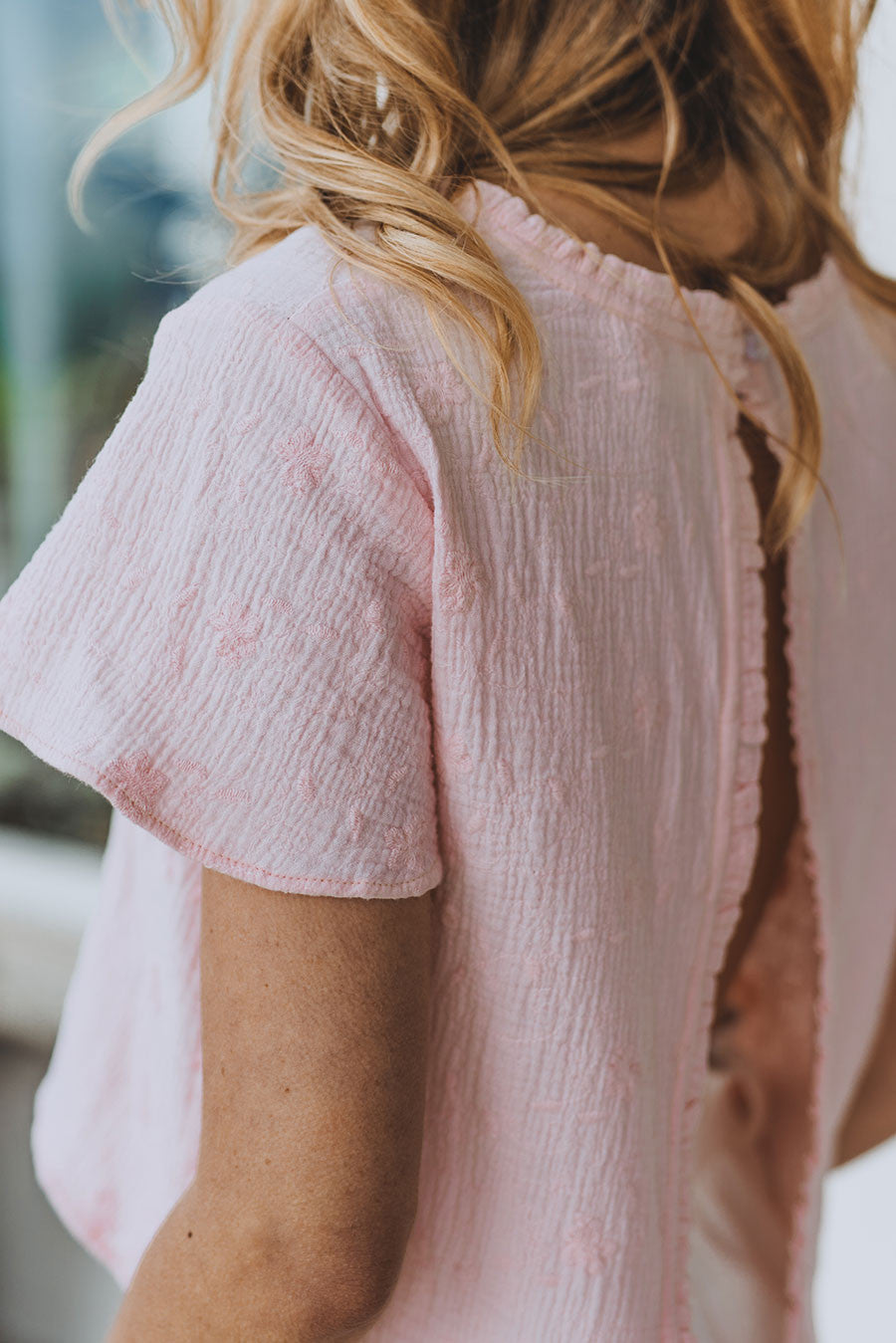 Blusa bordada Bella Rose