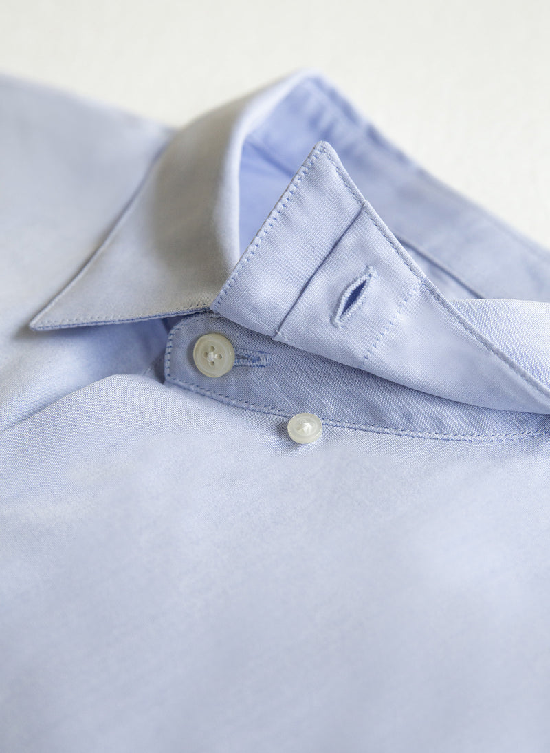 Maison Standards - Poplin Shirt - Light Blue - Man