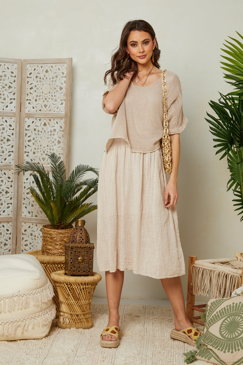 Dress - Beige - Women