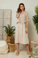 Robe - Beige - Femme