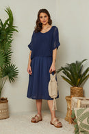 Robe - Marine - Femme