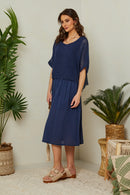 Robe - Marine - Femme
