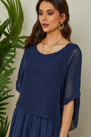Robe - Marine - Femme