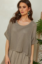 Dress - Taupe - Women