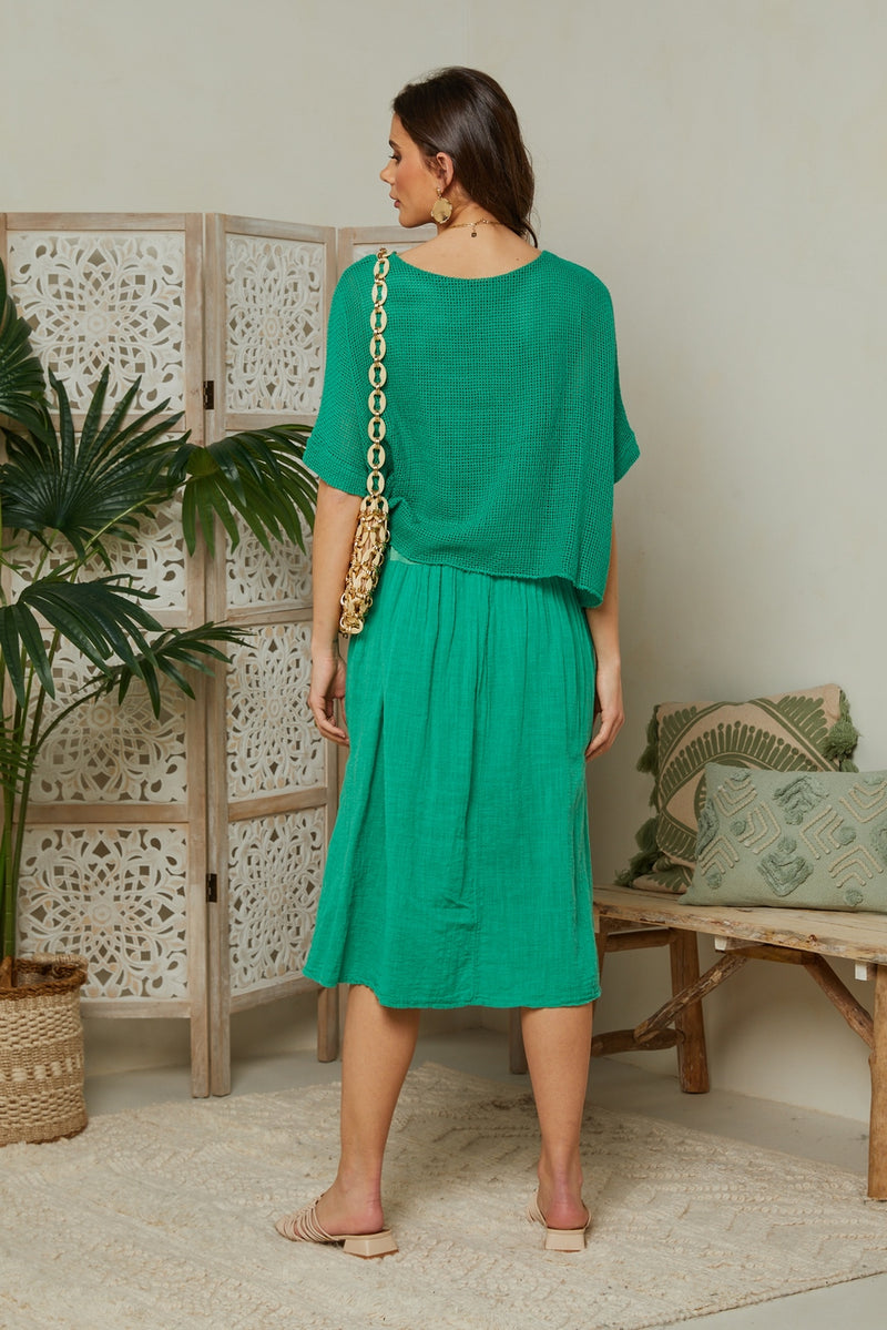 Robe - Vert - Femme
