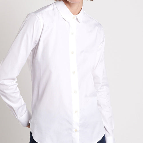 Maison Standards - Claudine collar shirt - Blanc - Woman