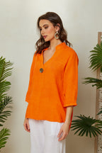 Top - Orange - Women