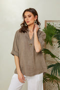 Top - Taupe - Women