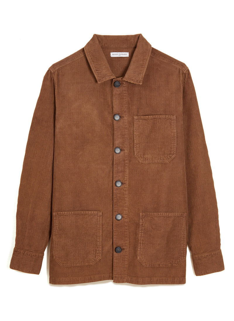 Maison Standards - Veste De Travail Velours - Caramel - Homme