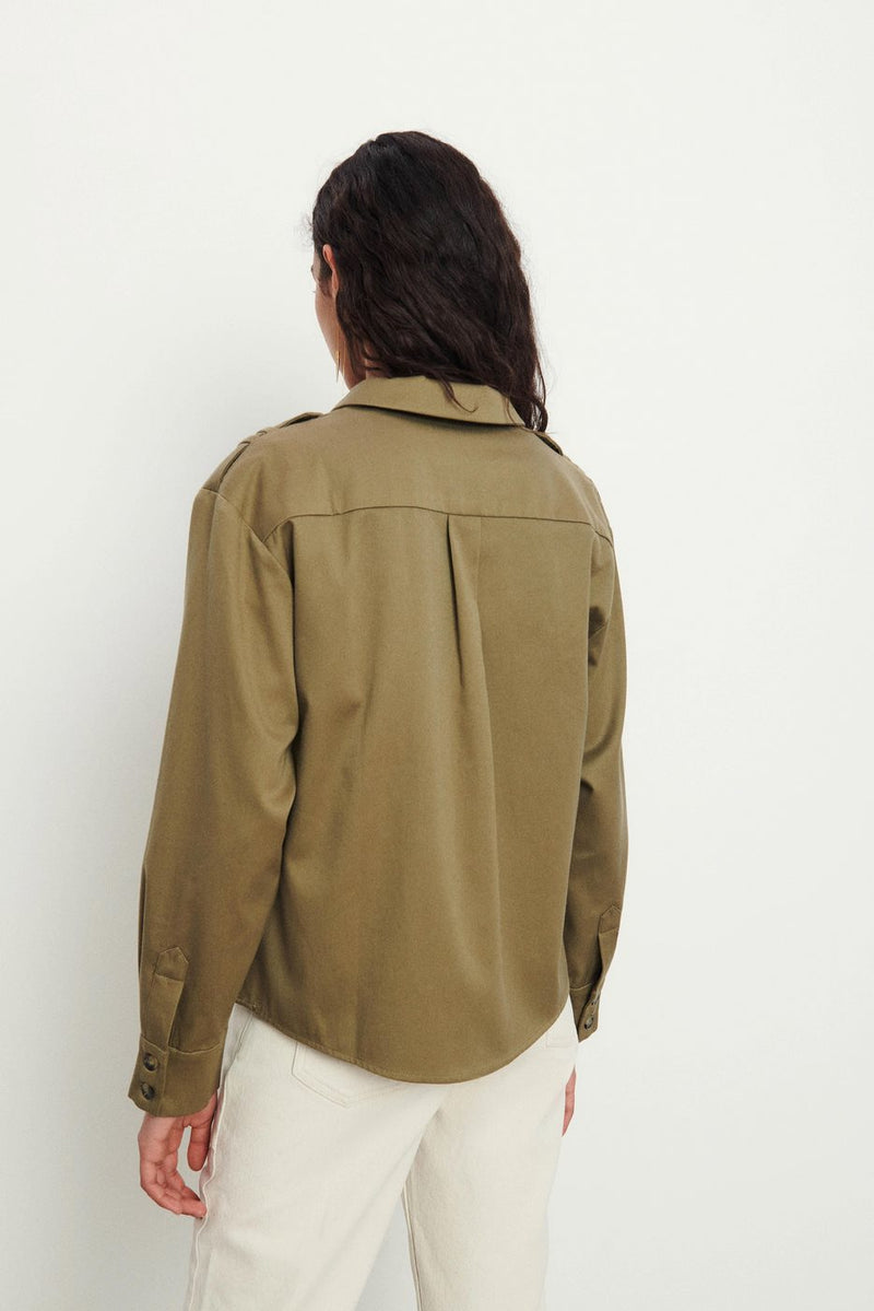 Ba&sh - Mania Shirt - Khaki