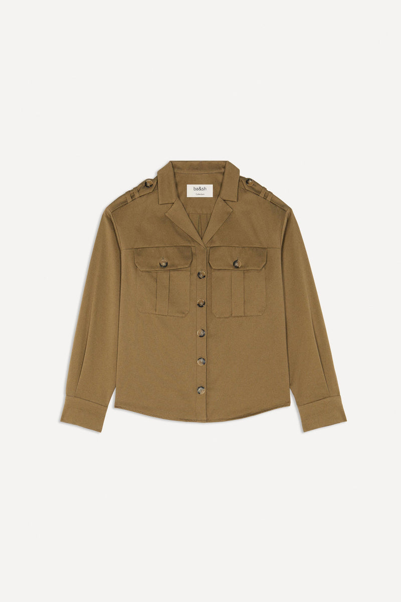 Ba&sh - Mania Shirt - Khaki