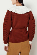 Cardigan Fausto - Marron - Femme