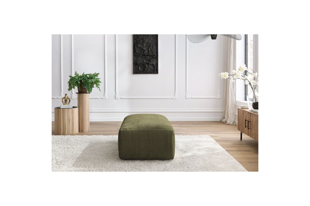 Jeanne - Small Pouffe - Textured Fabric