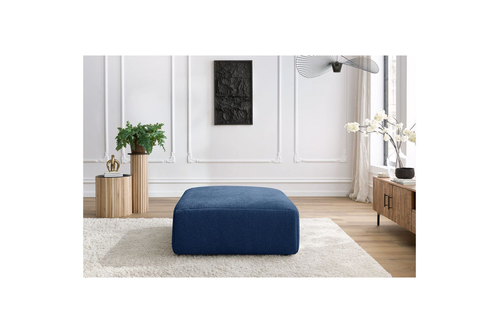 Jeanne - Large Pouffe - Textured Fabric