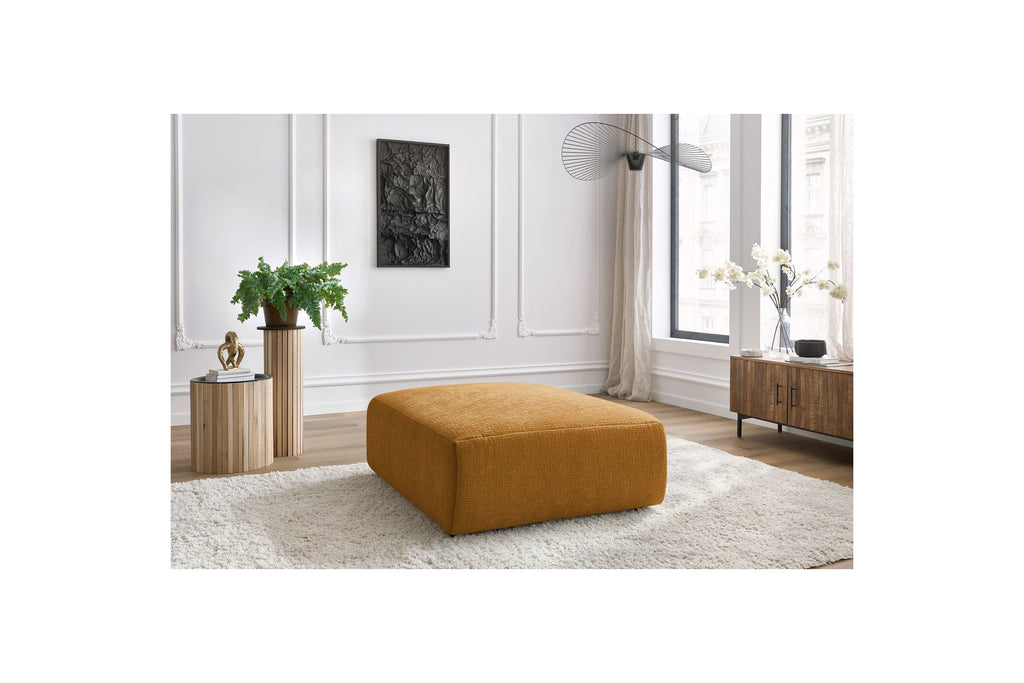 Jeanne - Large Pouffe - Textured Fabric