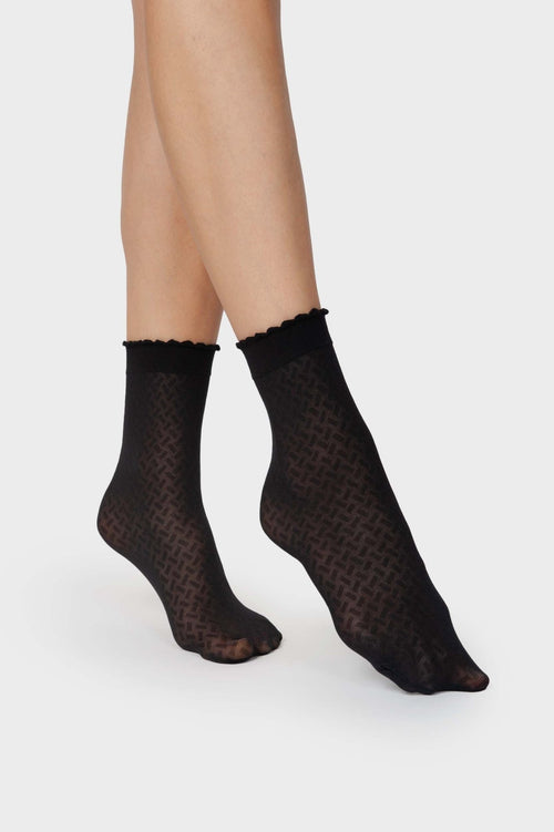 2 Pares Calcetines Batonnets - Negro - Anaki - The Bradery