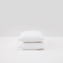 2 Washed Linen Pillowcases - Blanc - MOST - The Bradery