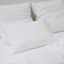 2 Washed Linen Pillowcases - Blanc - MOST - The Bradery