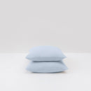 2 Washed Linen Pillowcases - Glacier - MOST - The Bradery