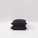 2 Washed Linen Pillowcases - Graphite - MOST - The Bradery