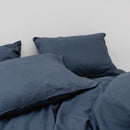 2 Washed Linen Pillowcases - Orage - MOST - The Bradery