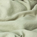 2 Washed Linen Pillowcases - Sage - MOST - The Bradery