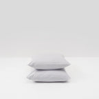 2 fundas de almohada de percal de algodón lavado con guijarros La mayoría de las fundas de almohada