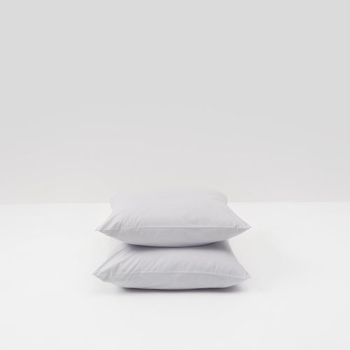 2 pillowcases in pebble-washed cotton percale Pillowcases Most