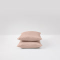 2 fundas de almohada de satén de algodón - Arcilla - MOST - The Bradery