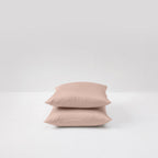 2 fundas de almohada de satén de algodón - Arcilla - MOST - The Bradery