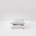 2 fundas de almohada de satén de algodón - Pebble - MOST - The Bradery
