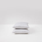 2 fundas de almohada de satén de algodón - Pebble - MOST - The Bradery