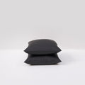 2 fundas de almohada de satén de algodón - Grafito - MOST - The Bradery