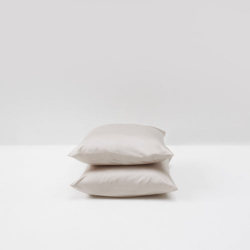 2 Satin Cotton Pillowcases - Sable - MOST - The Bradery