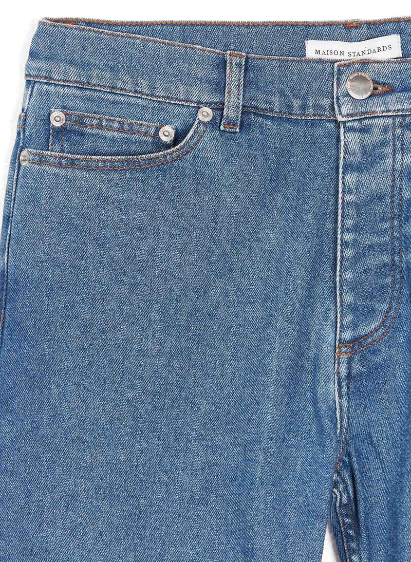 Maison Standards - Bermudas en Denim Eco-Wash - Denim - Raw Hombre