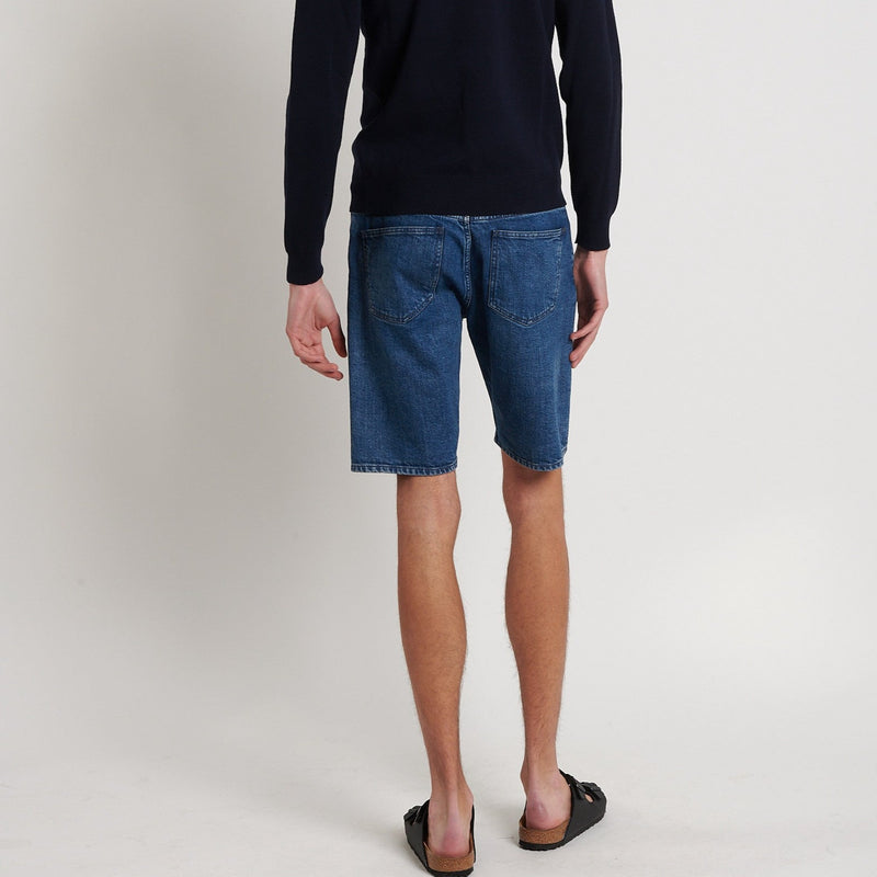 Maison Standards - Bermudas en Denim Eco-Wash - Denim - Raw Hombre