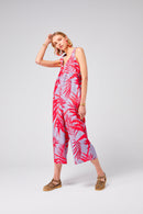 Lottie Flamingo Print Jumpsuit