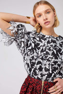 Beausserie shirt in Beluga lace | Heimstone