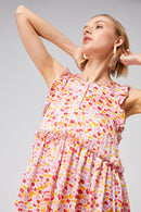 Kaya Palette Print Dress