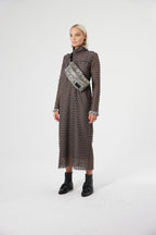 Robe Marshall En Dentelle Charbon