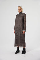 Robe Marshall En Dentelle Charbon