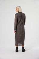 Robe Marshall En Dentelle Charbon