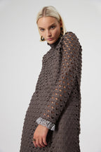 Robe Marshall En Dentelle Charbon