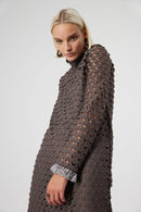 Robe Marshall En Dentelle Charbon