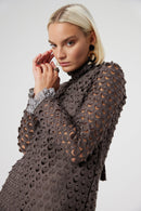 Robe Marshall En Dentelle Charbon