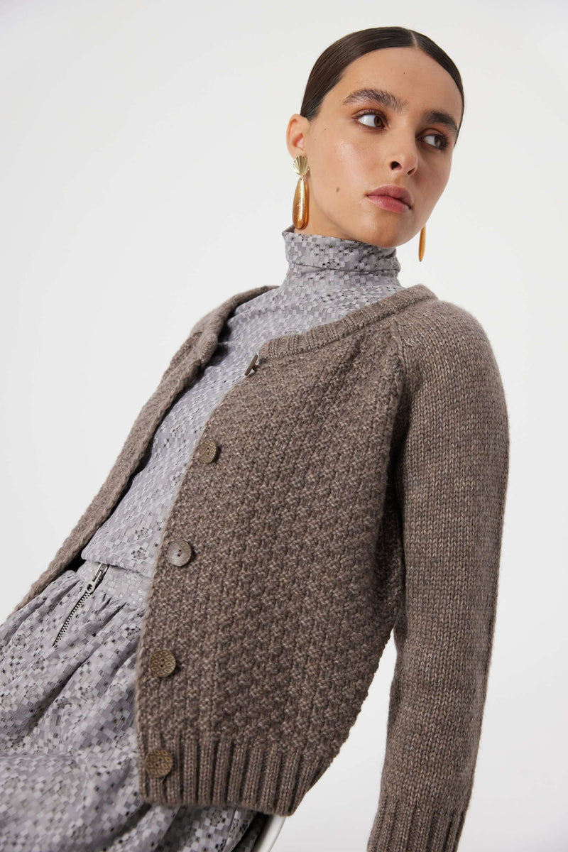 Bristol cardigan in Eiffel knit | Heimstone
