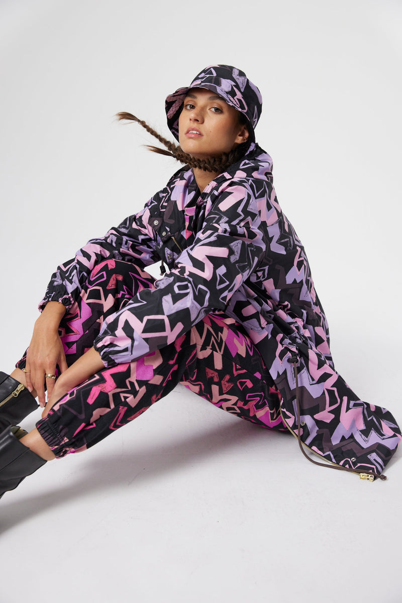 Parka Onur À Imprimé Electrique